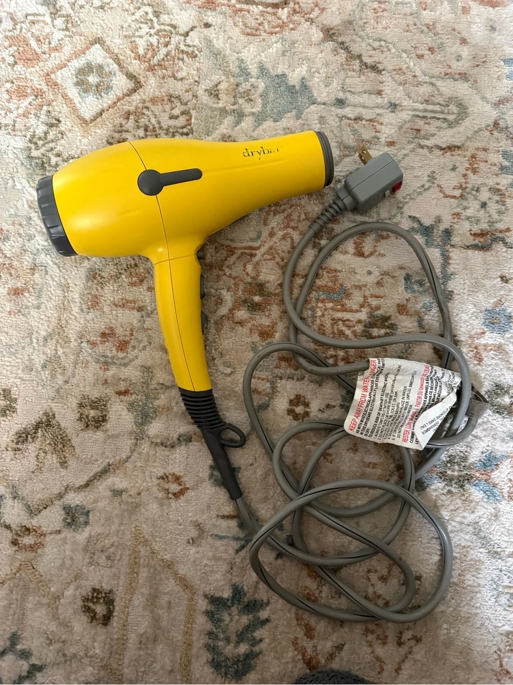 Drybar Buttercup Yellow Hair Dryer